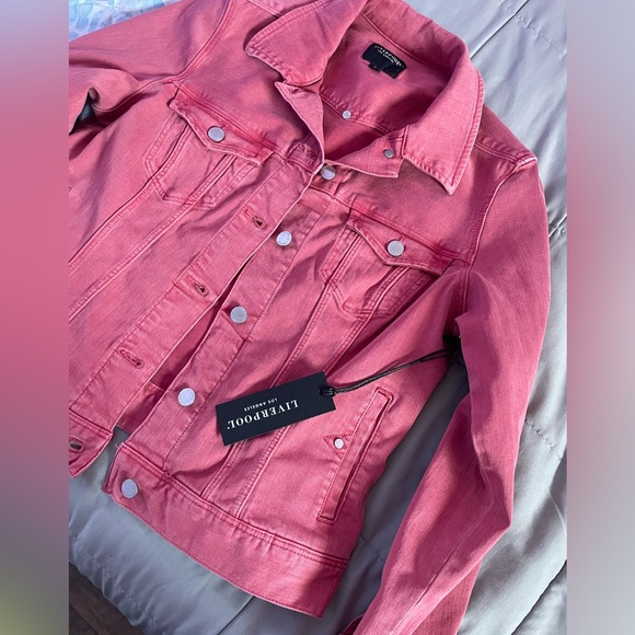 NWT Liverpool Los Angeles Classic Jean Jacket
Rosebud Size M - Picture 3 of 11
